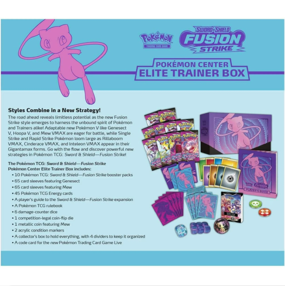 Pokemon: Sword & Shield Fusion Strike Elite Trainer Box