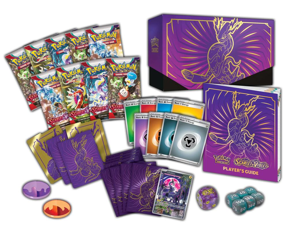 Pokemon: Scarlet & Violet Base Set Elite Trainer Box [Violet]