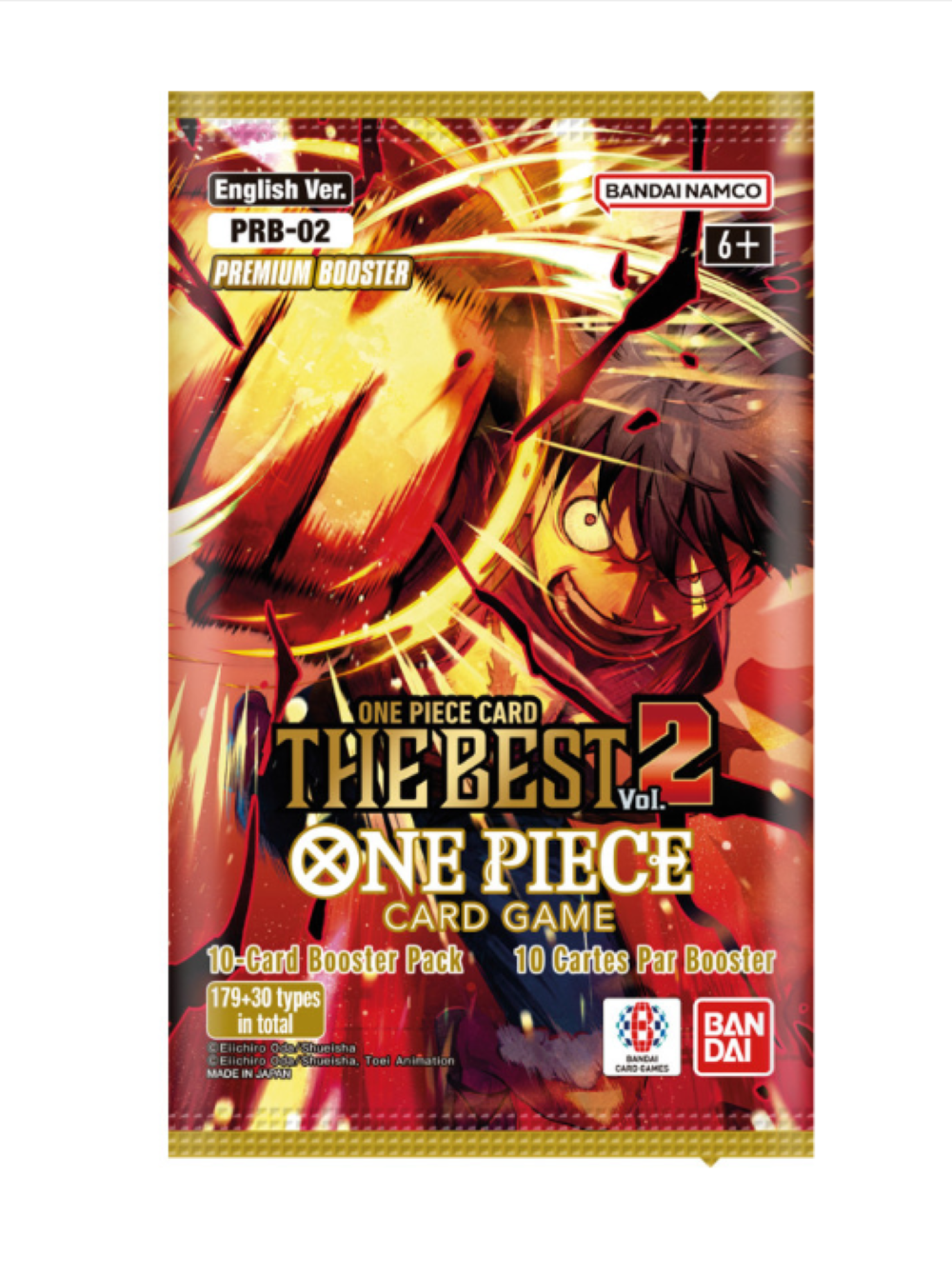 One Piece TCG: The Best Vol.2 Premium Booster Box [PRB-02]