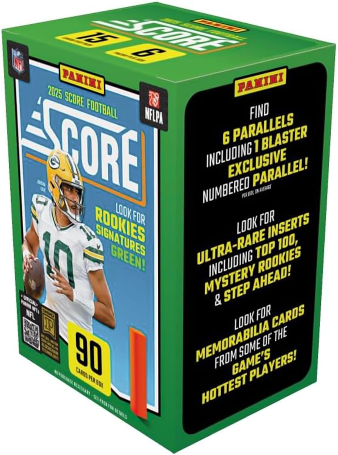 2025–26 Panini Score NFL Football Blaster Box – Official Trading Cards – Includes Rookie Cards, Parallels & Inserts – Sealed Retail Pack
