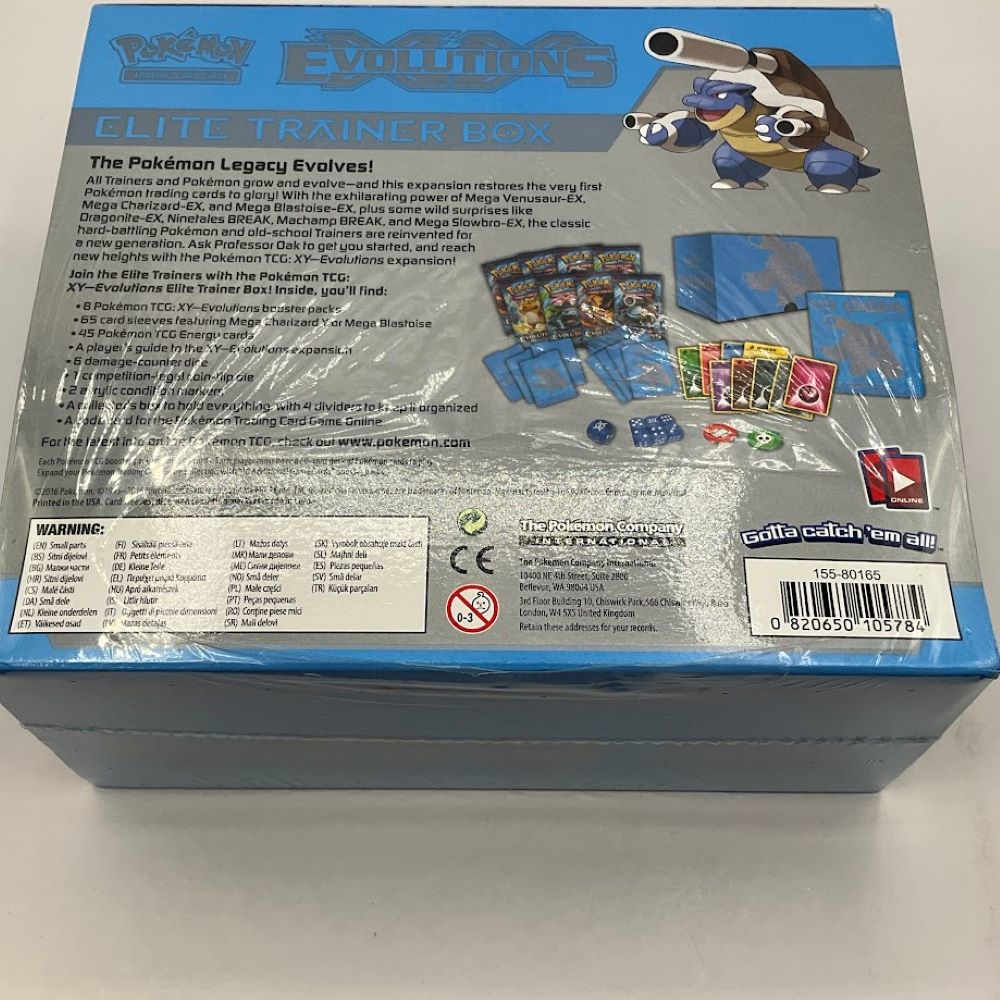 Pokemon: XY: Evolutions Elite Trainer Box (Blastoise) #1 *See Pictures for Details*