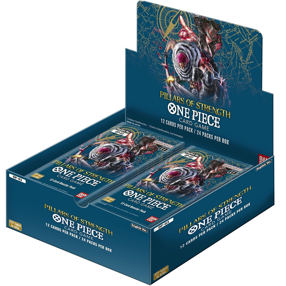 One Piece TCG: Pillars of Strength Booster Box [OP-03]