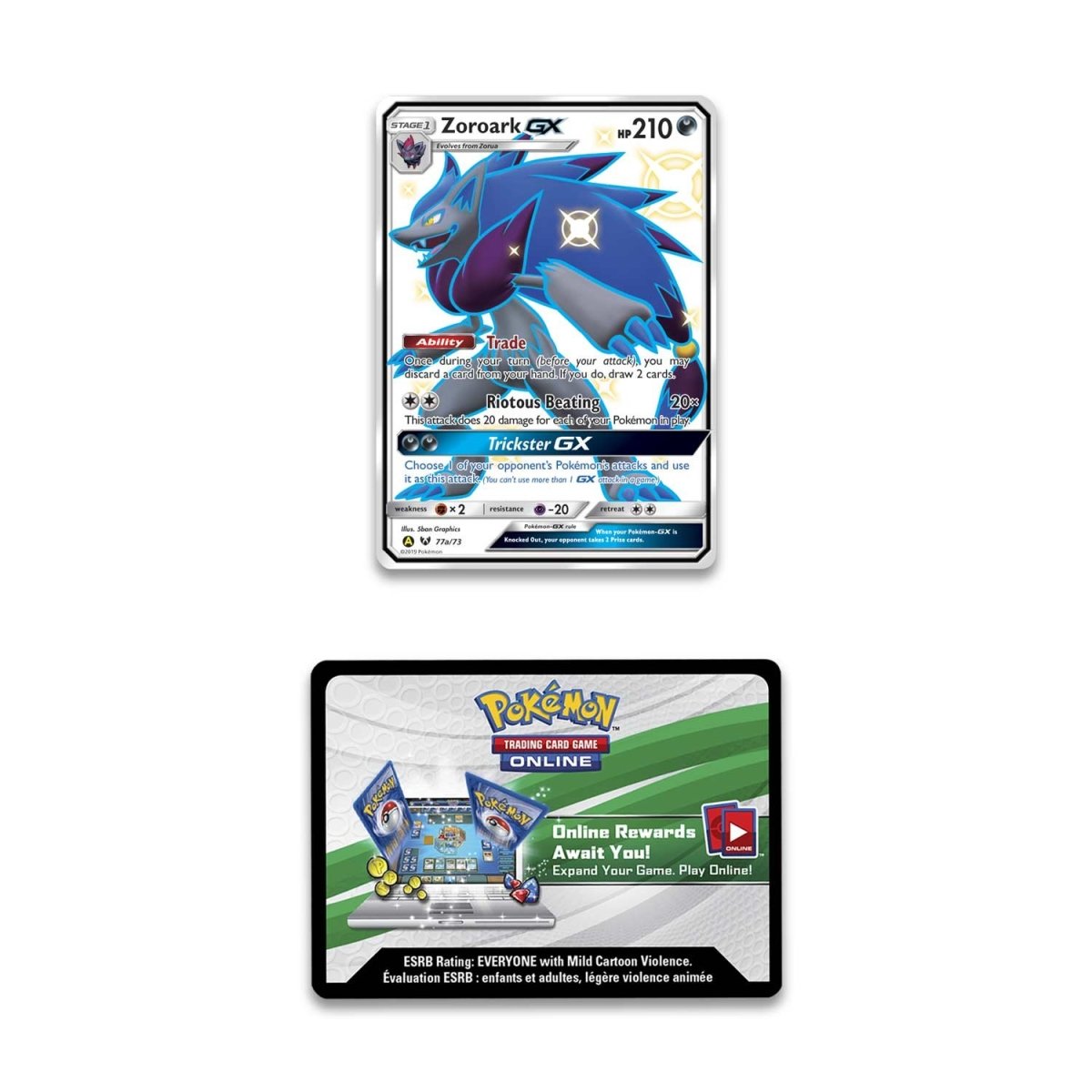Pokemon: Hidden Fates Poke Ball Collection [Shiny Zoroark]