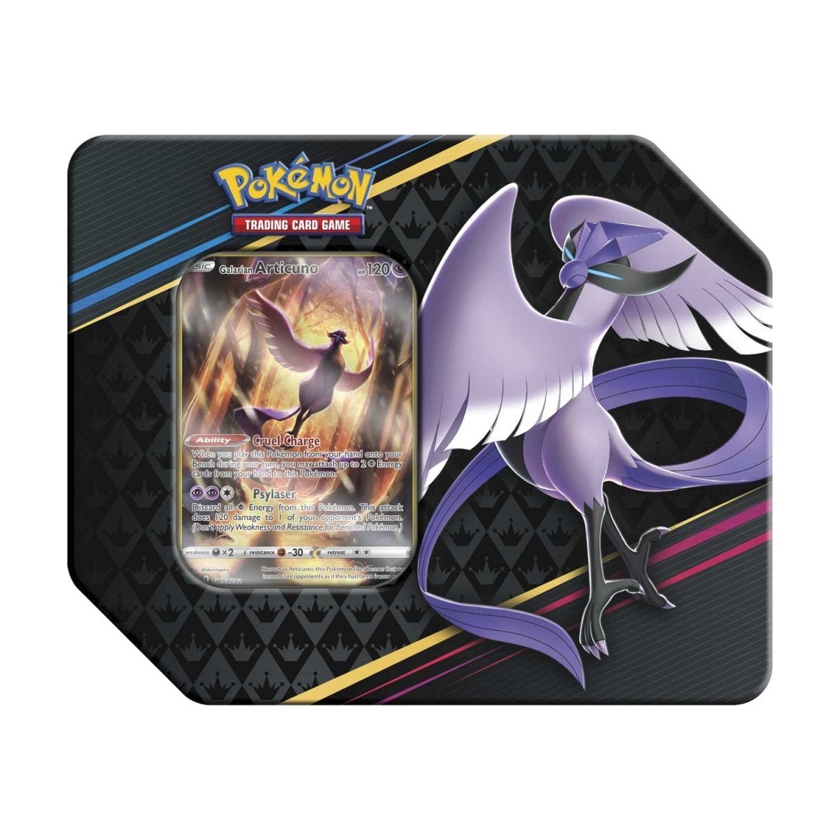 Pokemon: Crown Zenith Collection Tin [Galarian Articuno]